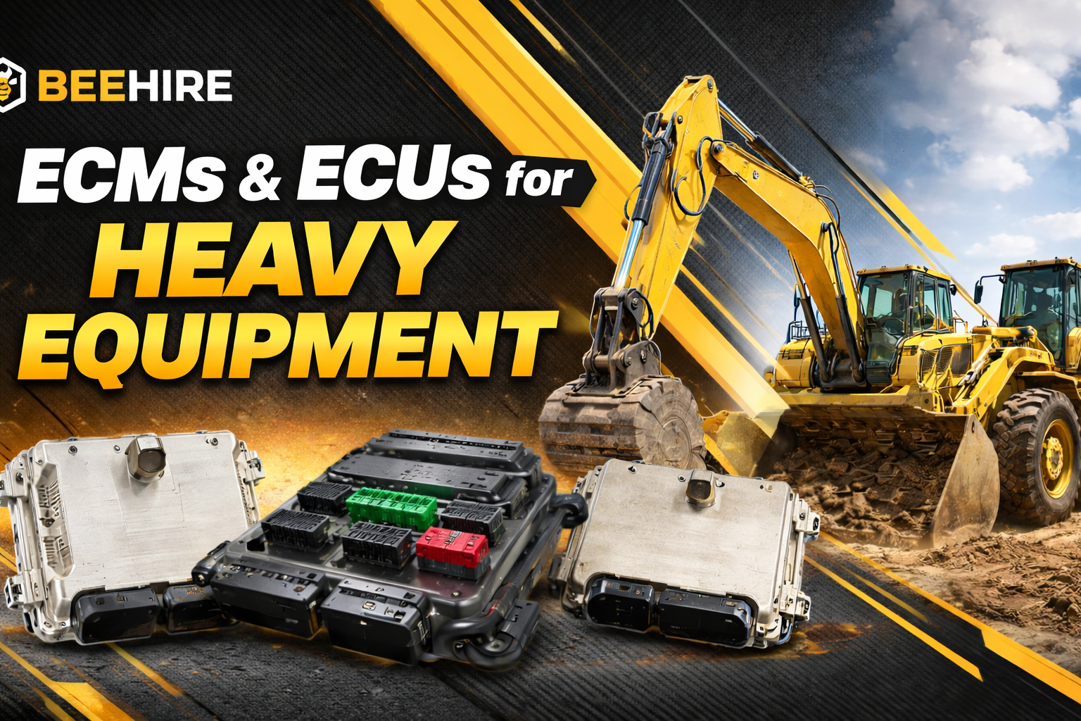 ECMs & ECUs for Heavy Equipment