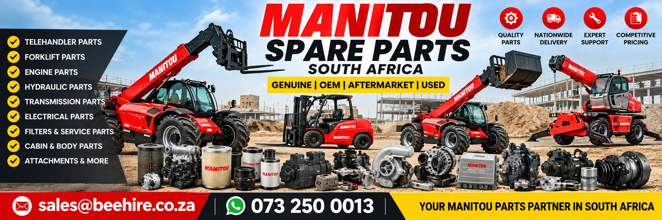 Manitou Spare Parts South Africa