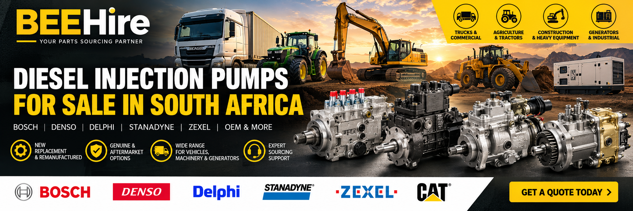 Diesel Injection Pumps for Sale in South Africa
