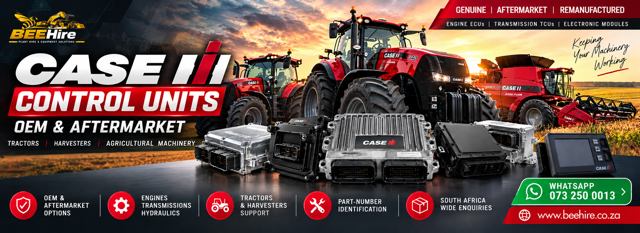 Case IH control units for sale