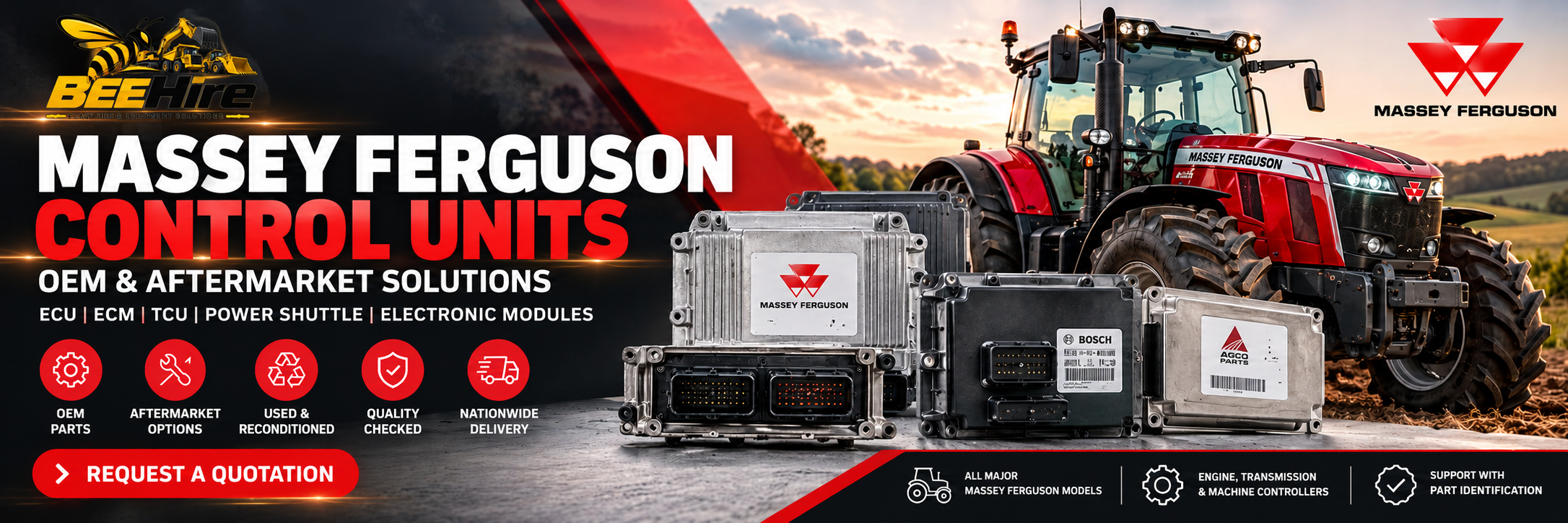 Massey Ferguson Control Units | OEM & Aftermarket